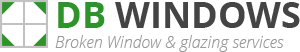 Dewsbury Broken Window Logo
